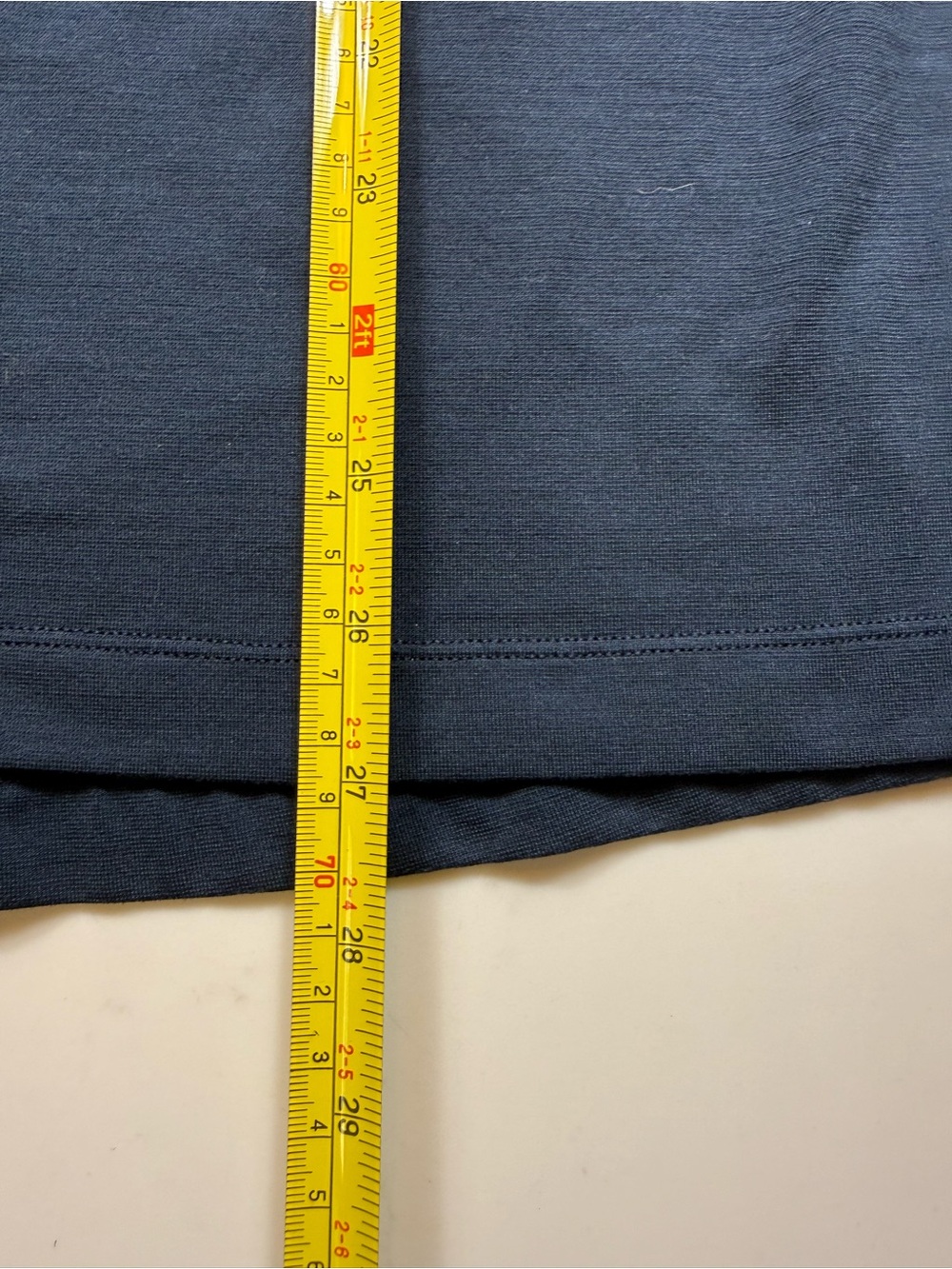 Lululemon Men's Evolution Navy Short-Sleeve Polo Shirt - Picture 4 of 6